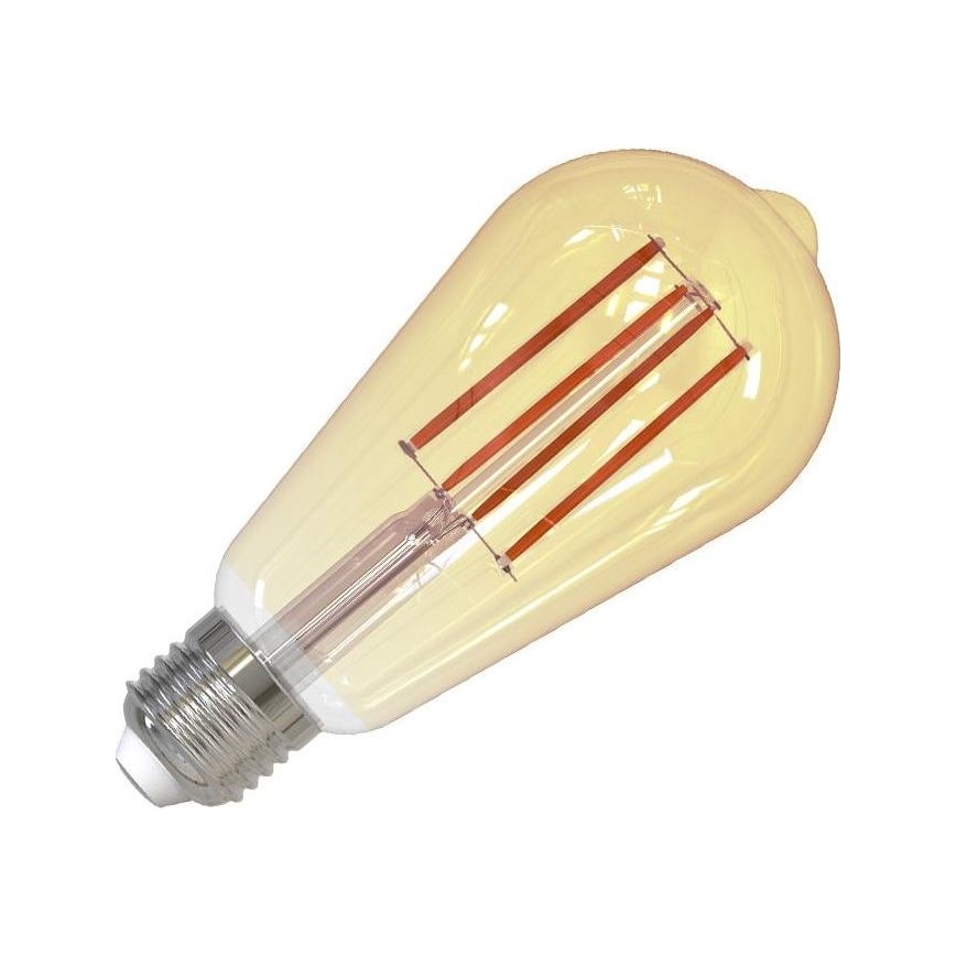LED Stmívatelná žárovka FILAMENT VINTAGE ST64 E27/12W/230V 2000K